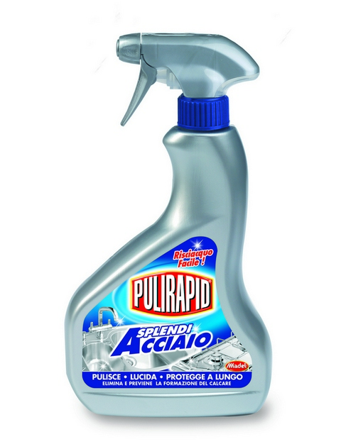 Засіб PULIRAPID Splendi Acciaio для чищення, 500мл